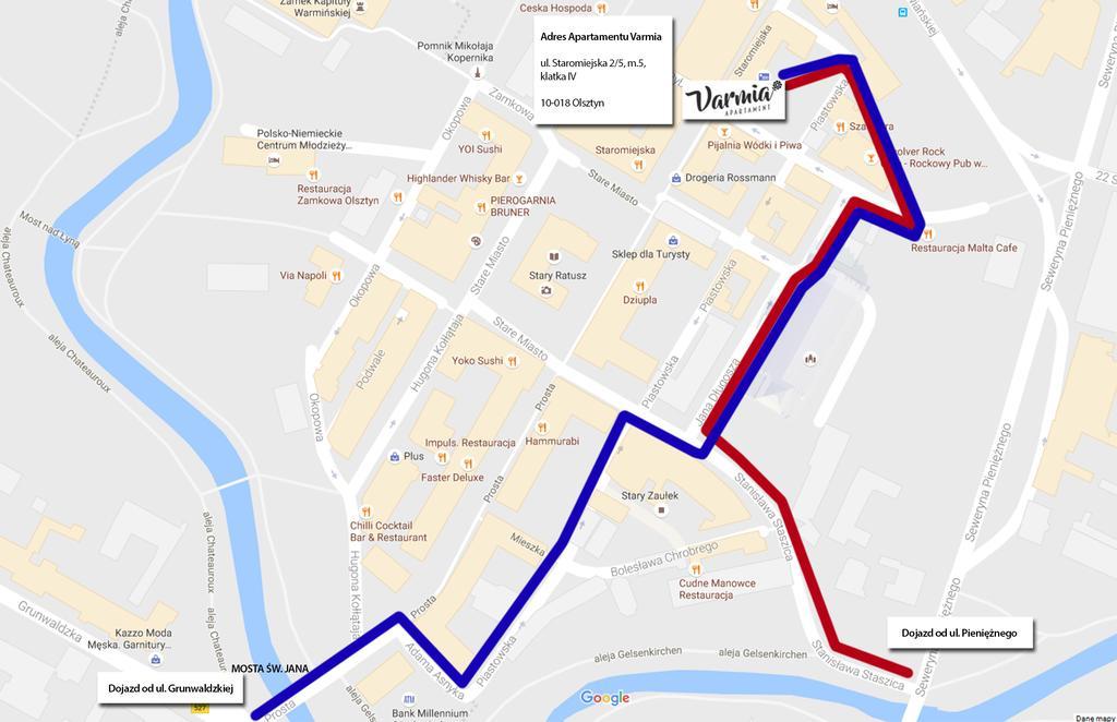 Apartament Varmia Olsztyn  Kültér fotó